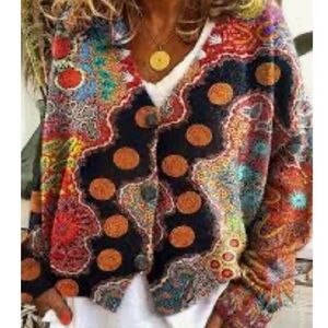 🌹 Exclusive Super Soft Button Front Top - Large